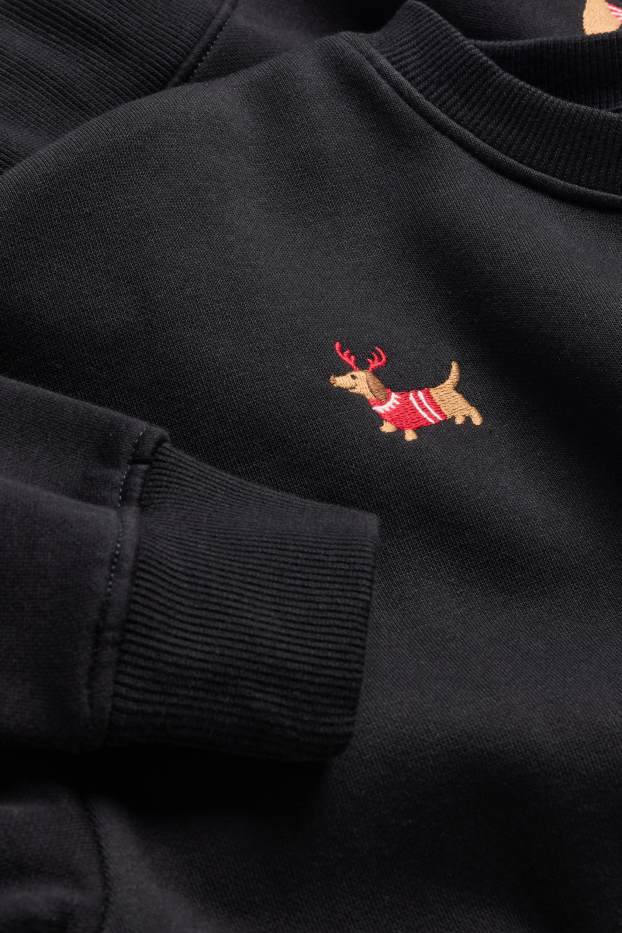 Damen - Sweatshirt - schwarz