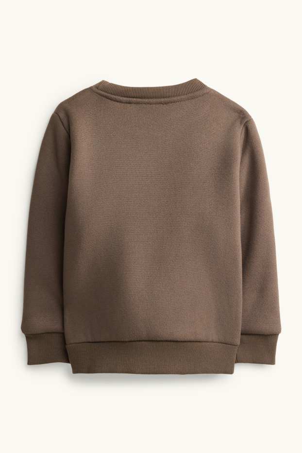 Enfants garçons - Dinosaure - sweat - marron
