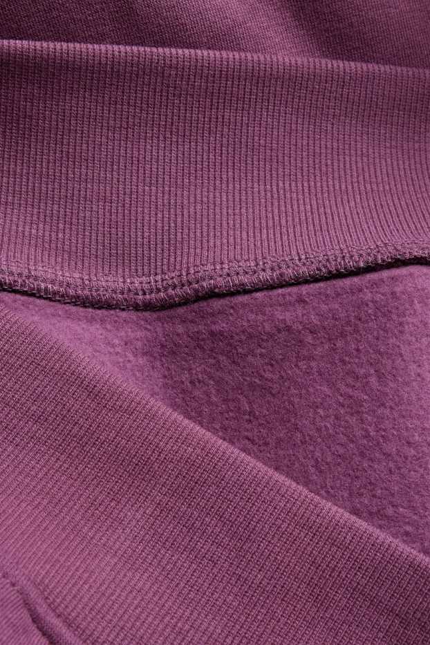 Hommes - Sweat à capuche - violet