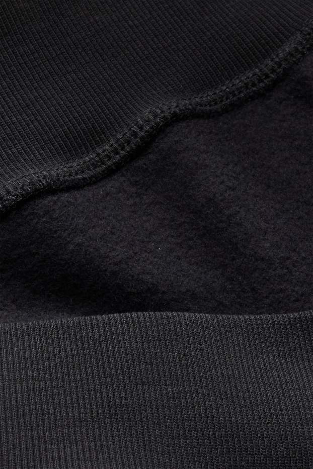 Men - Oversized hoodie - black