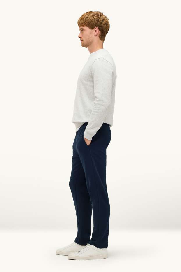 Heren - Joggingbroek - donkerblauw