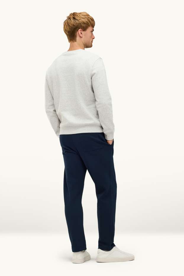 Heren - Joggingbroek - donkerblauw
