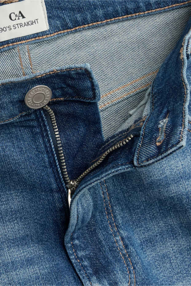 Bărbați - Straight jeans - denim-albastru