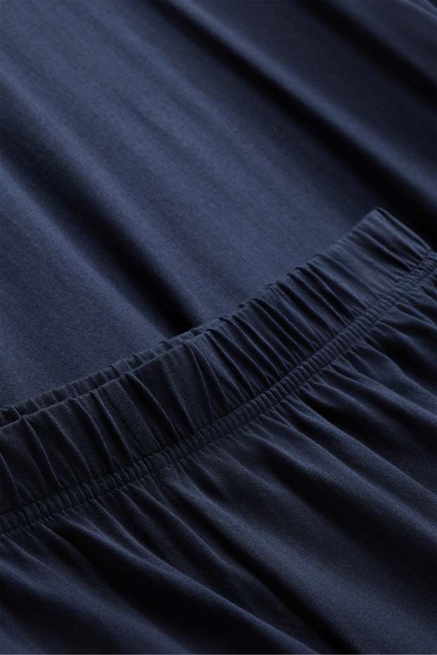 Home - Pijama - blau fosc