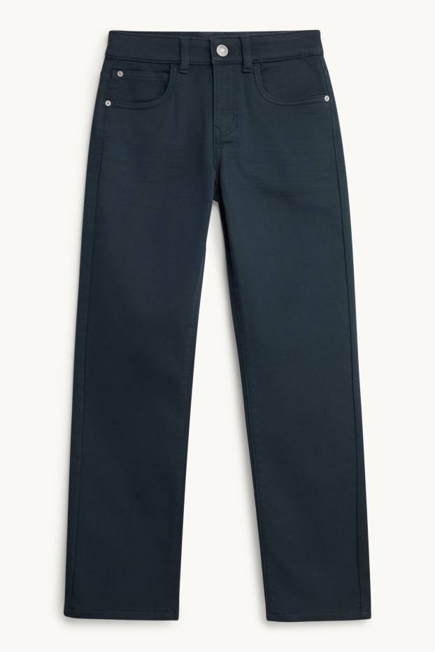 Nen - Straight Jeans - texans tèrmics - petroli