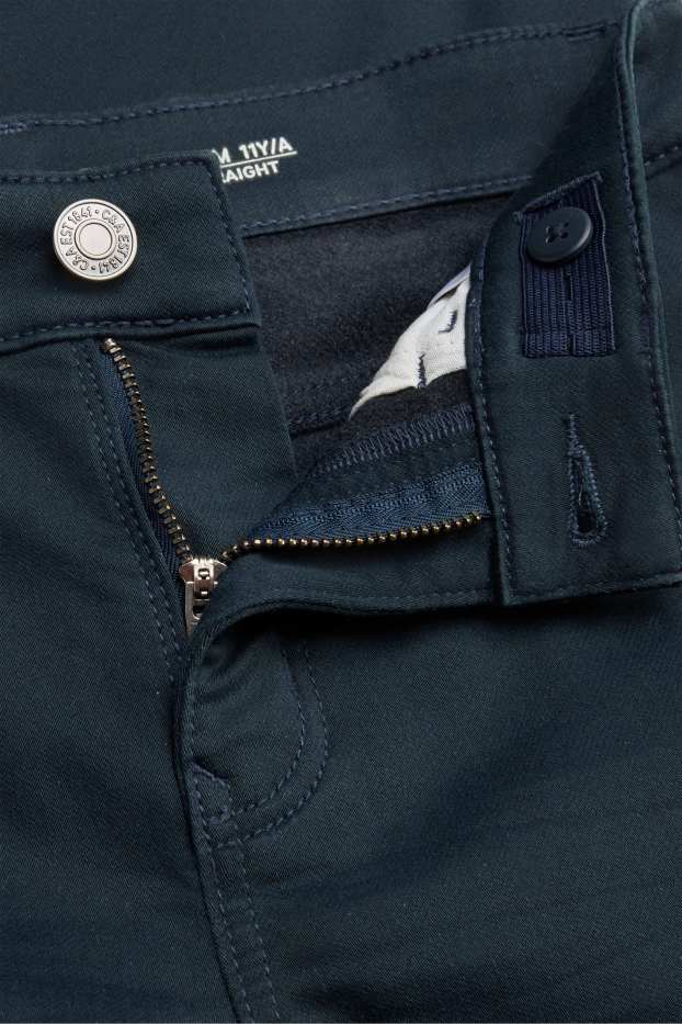 Nen - Straight Jeans - texans tèrmics - petroli