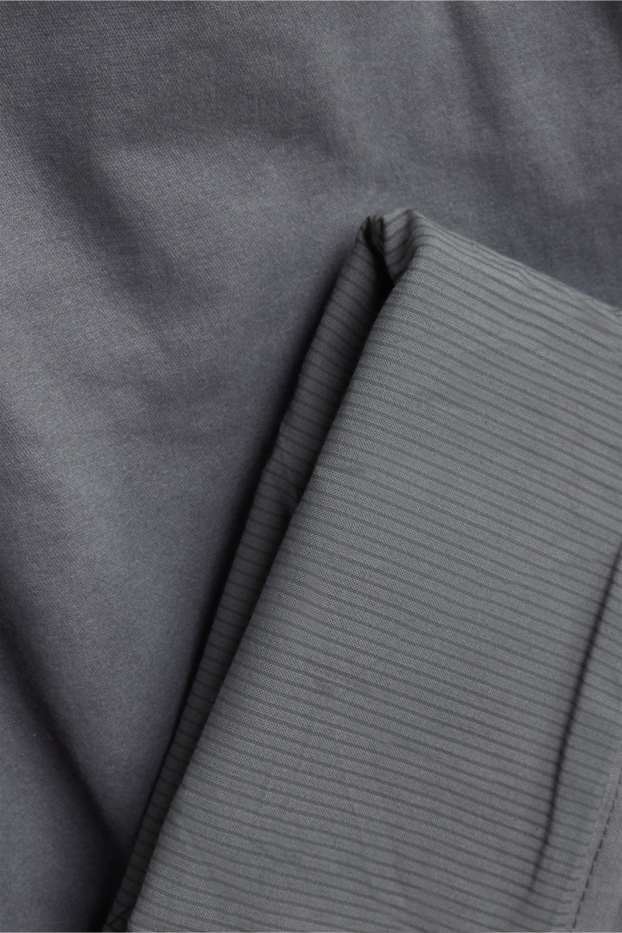 Hommes - Pantalon chaud - regular fit - gris