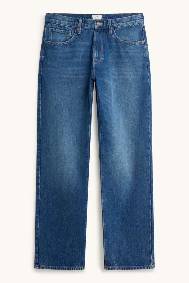 Pánské - Relaxed jeans - džíny - modré