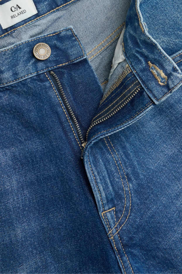 Pánské - Relaxed jeans - džíny - modré