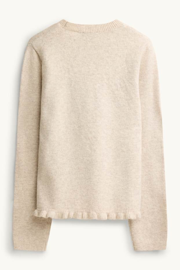 Women - Jumper - light beige