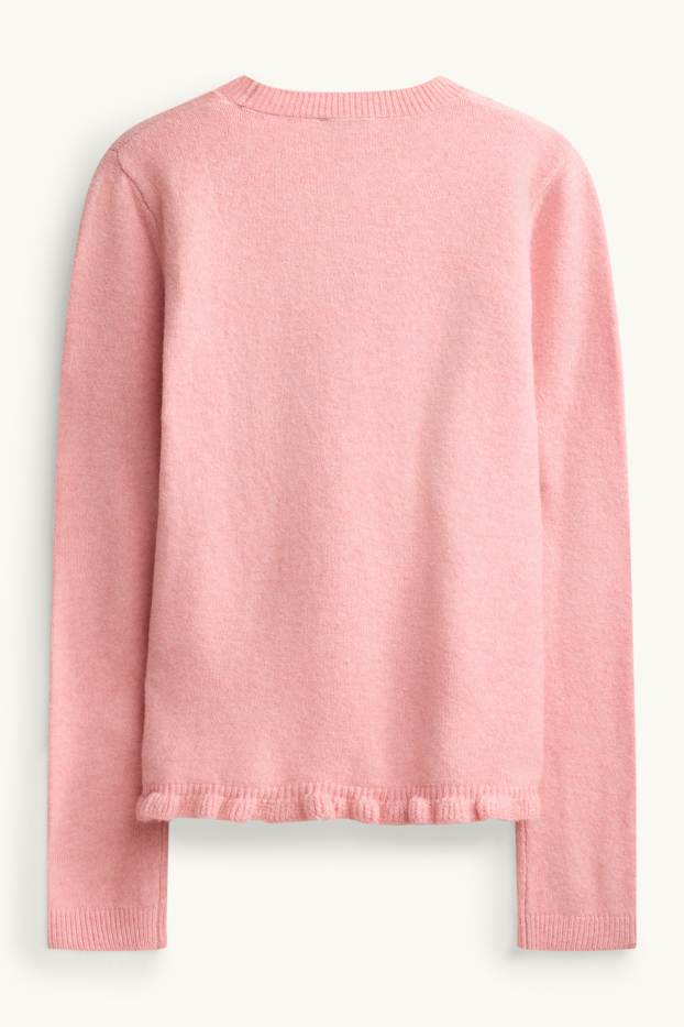 Femmes - Pull - rose tendre