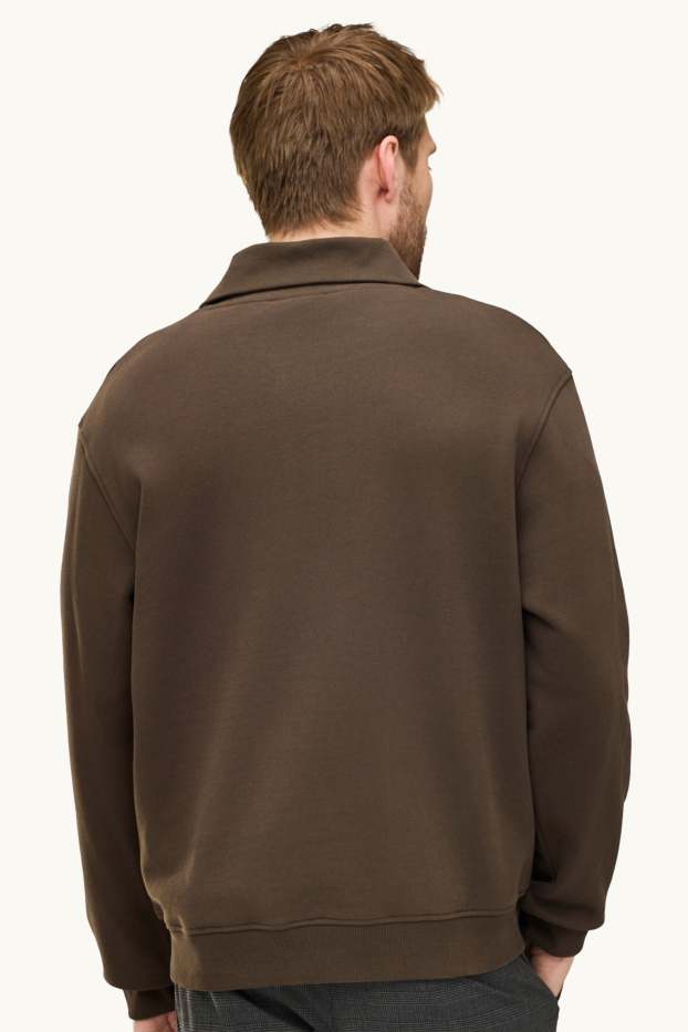 Hommes - Sweat - marron