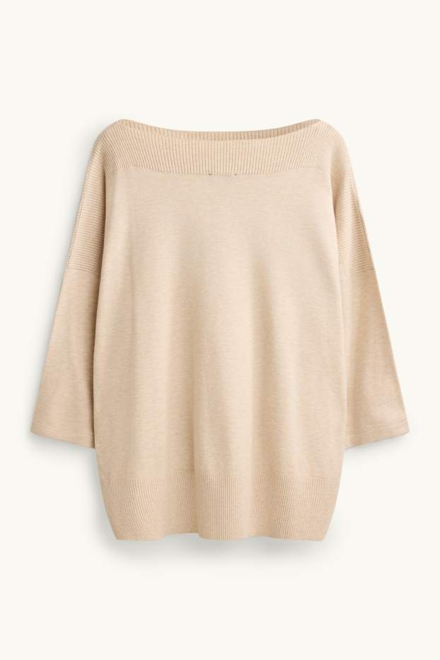 Femmes - Pull - beige clair