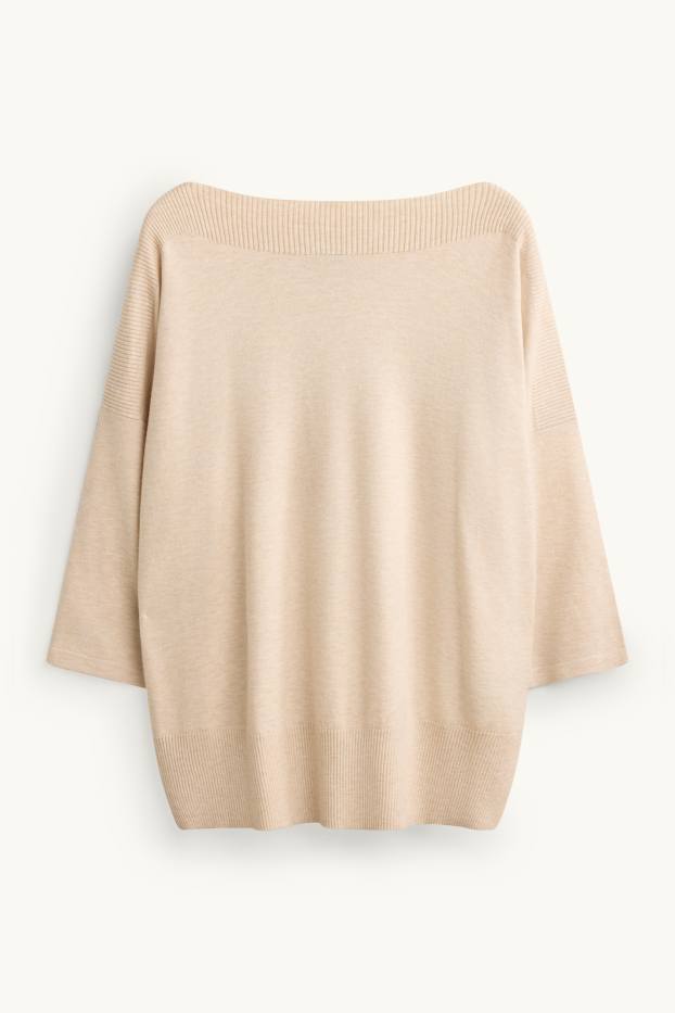 Femmes - Pull - beige clair