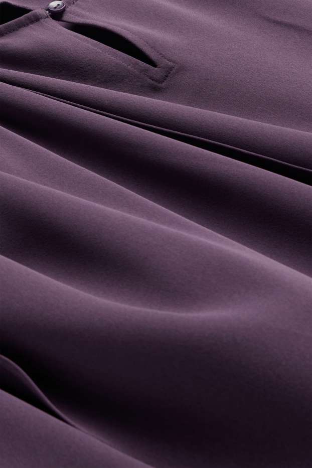 Femmes - Chemisier - look 2 en 1 - violet