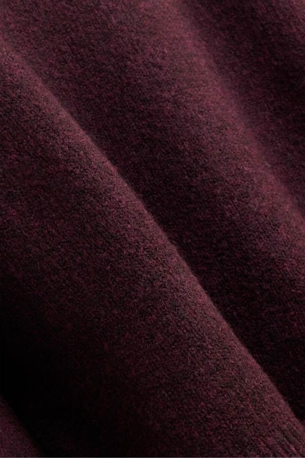 Bambine - Maglione a dolcevita - bordeaux