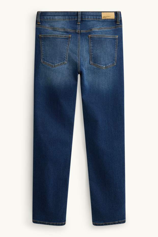 Děti - dívky - Skinny jeans - termo džíny - džíny - modré