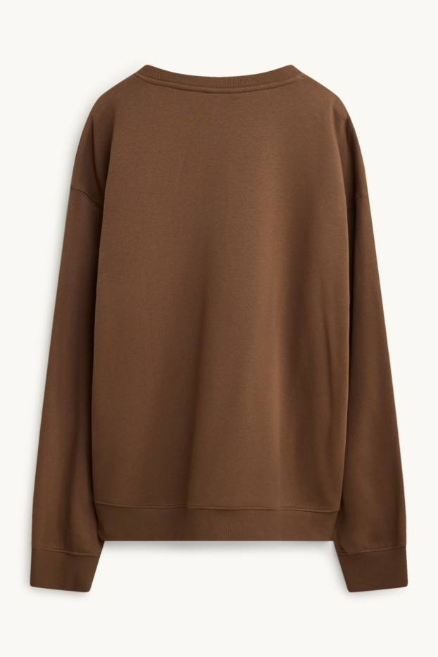 Men - Sweatshirt - brown