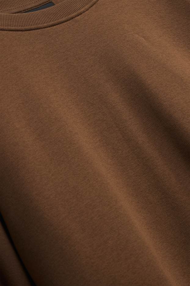 Men - Sweatshirt - brown