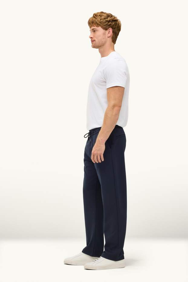 Herren - Chino - Relaxed Fit - dunkelblau