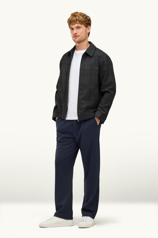 Herren - Chino - Relaxed Fit - dunkelblau