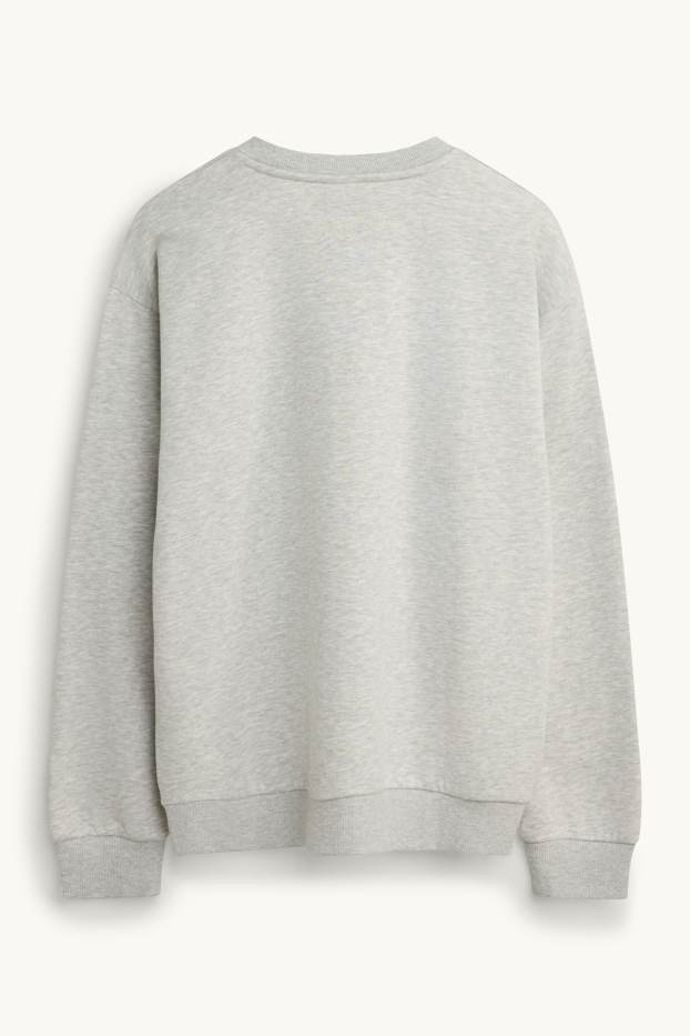 Herren - Sweatshirt - Relaxed Fit - Chevrolet - hellgrau-melange