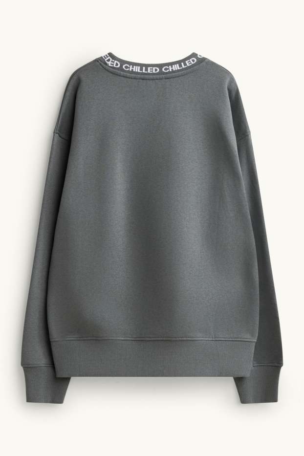 Bambini - Orsetto - felpa - grigio scuro
