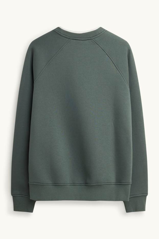 Heren - Sweatshirt - donkergroen