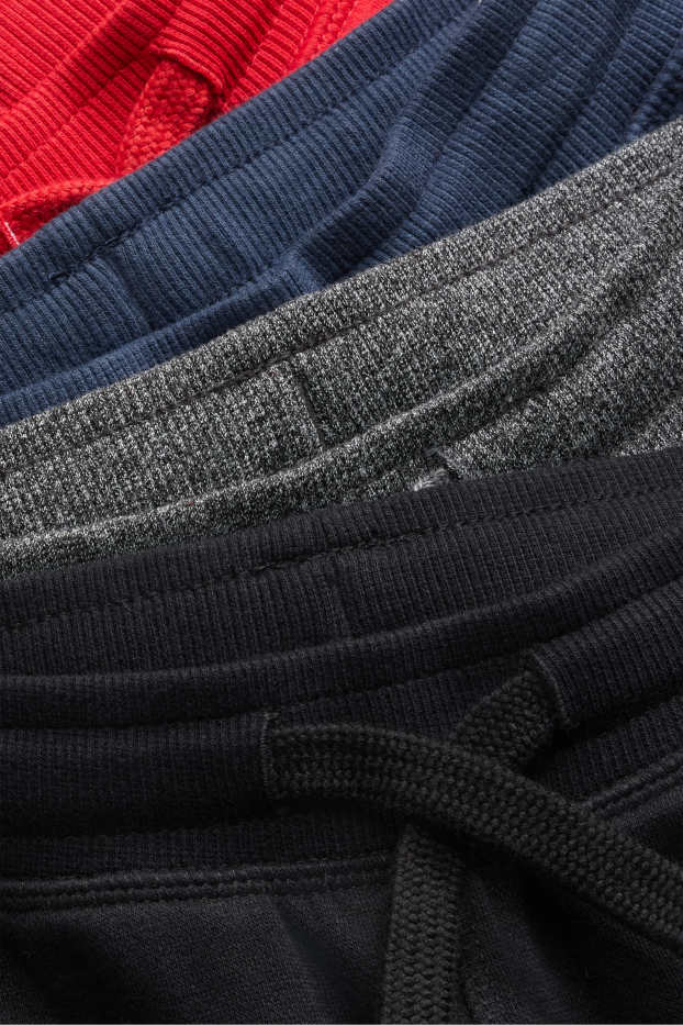 Copii - Băieți - Multipack 4 perechi - pantaloni de trening - gri melanj