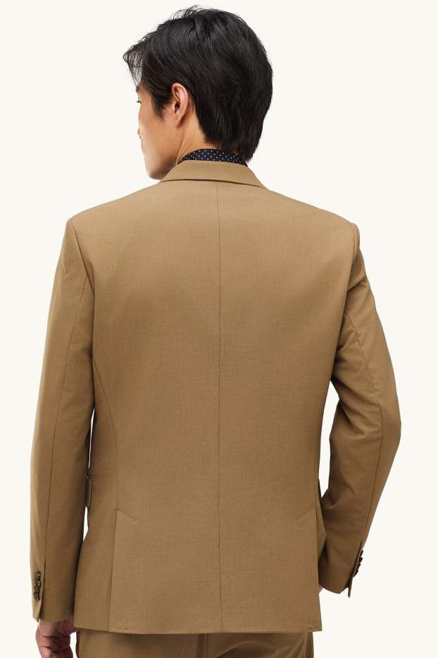 Heren - Colbert uit het combi-systeem - slim fit - Flex - kaki
