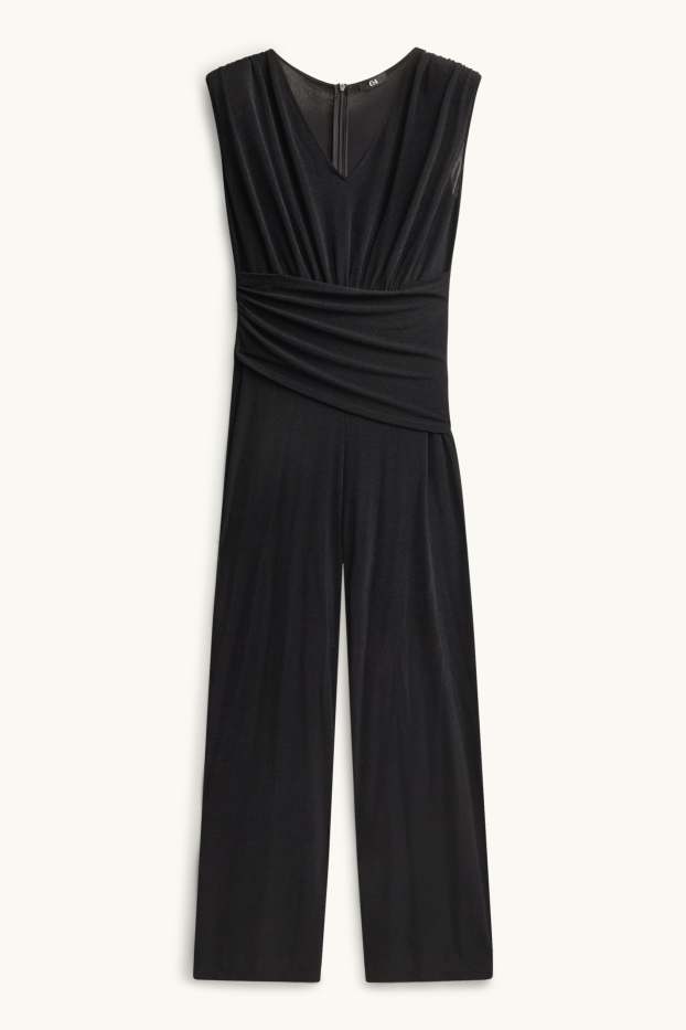 Dona - Granota - efecte brillant - negre