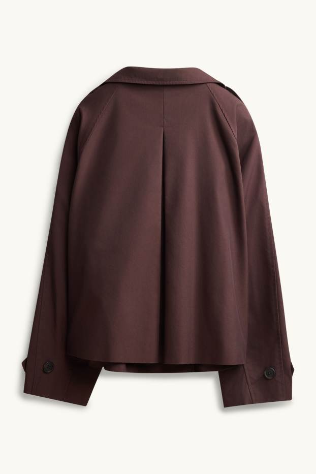 Damen - Jacke - dunkelbraun