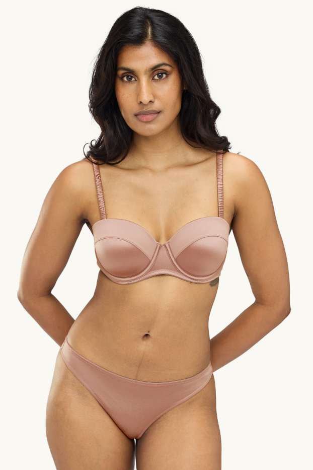 Femmes - String - taupe