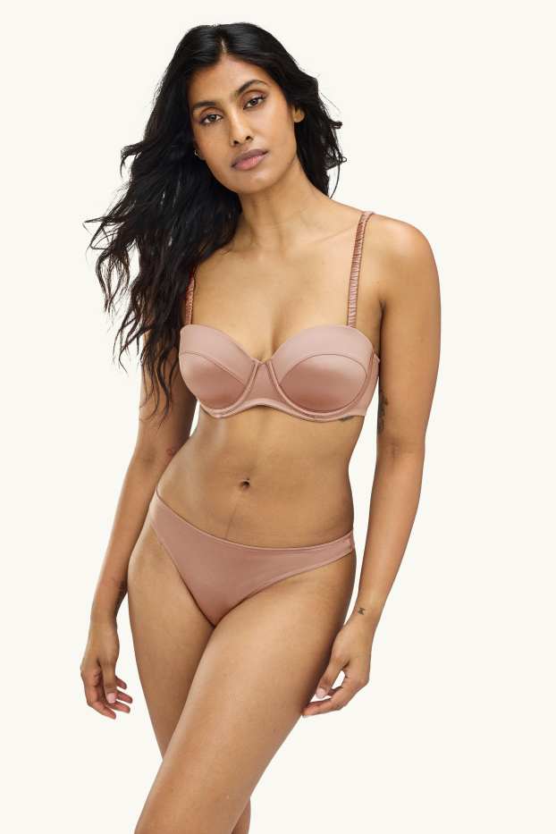 Femmes - String - taupe