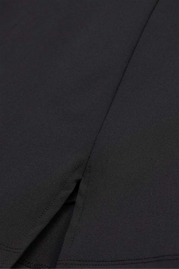 Femei - Fustă din denim - negru