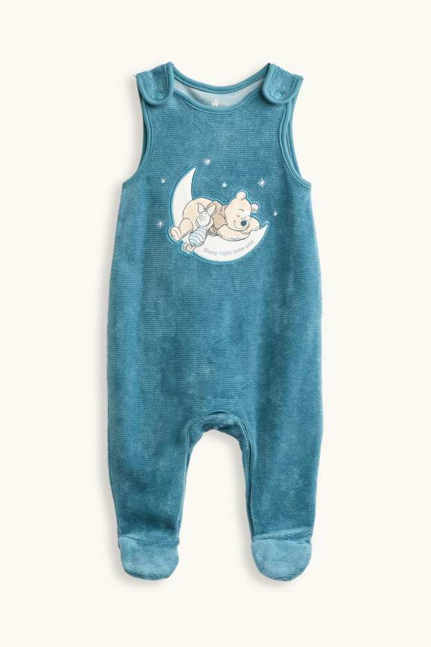 Baby: jongens - Winnie de Poeh - boxpakjeset - 2-delig - blauw / wit