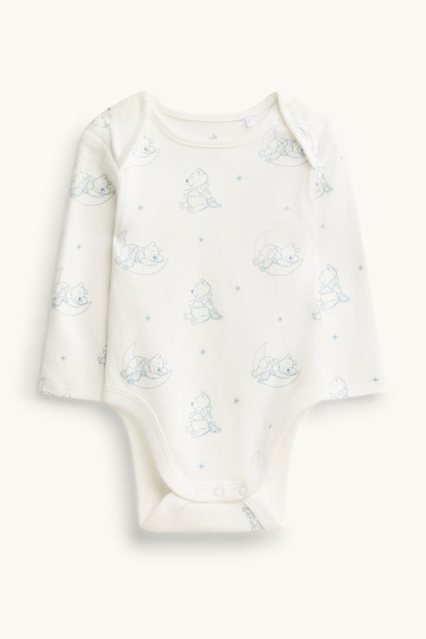 Baby: jongens - Winnie de Poeh - boxpakjeset - 2-delig - blauw / wit