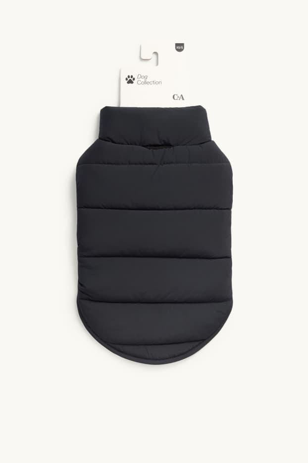 Unisex - Hunde-Mantel - schwarz
