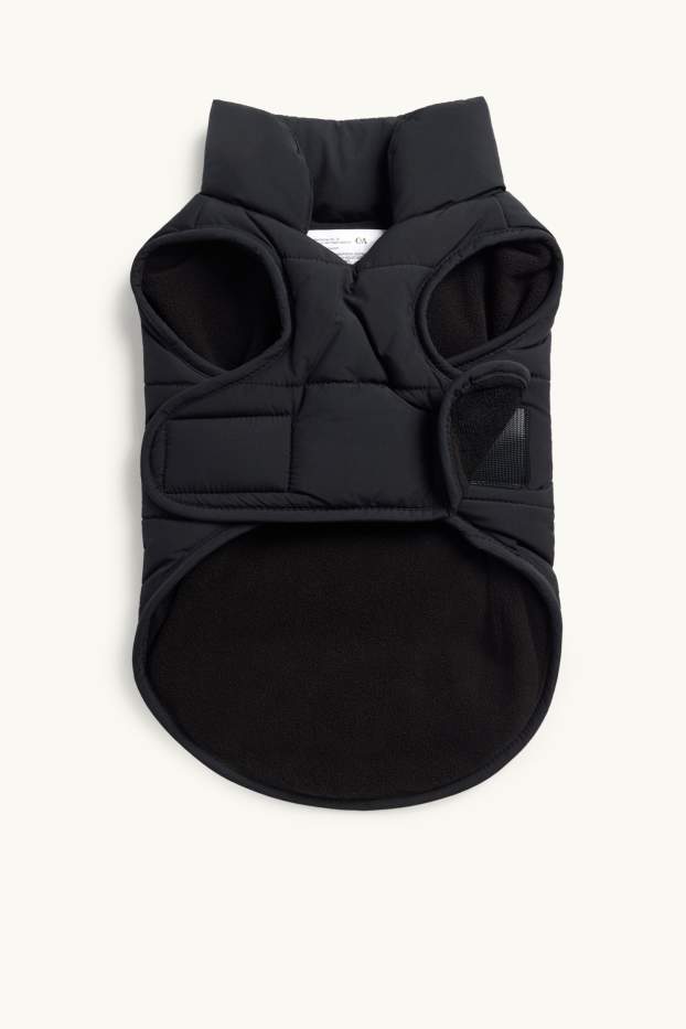 Unisex - Hunde-Mantel - schwarz