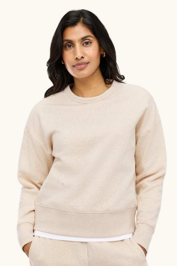 Women - Sweatshirt - cremewhite