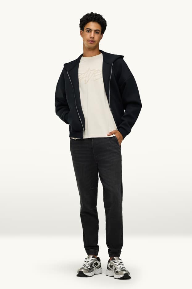 Heren - Tapered jeans - LYCRA® - jeansdonkergrijs