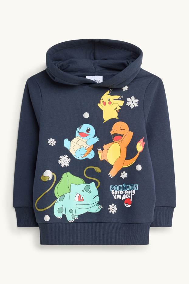Kinder Buben - Pokémon - Hoodie - dunkelblau