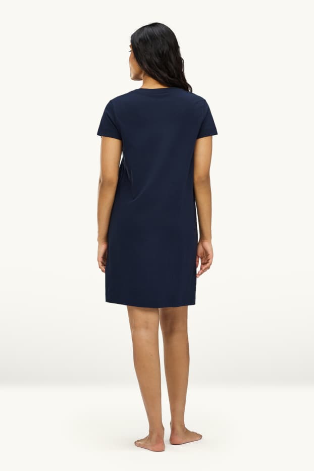 Dona - Camisa de dormir - blau fosc