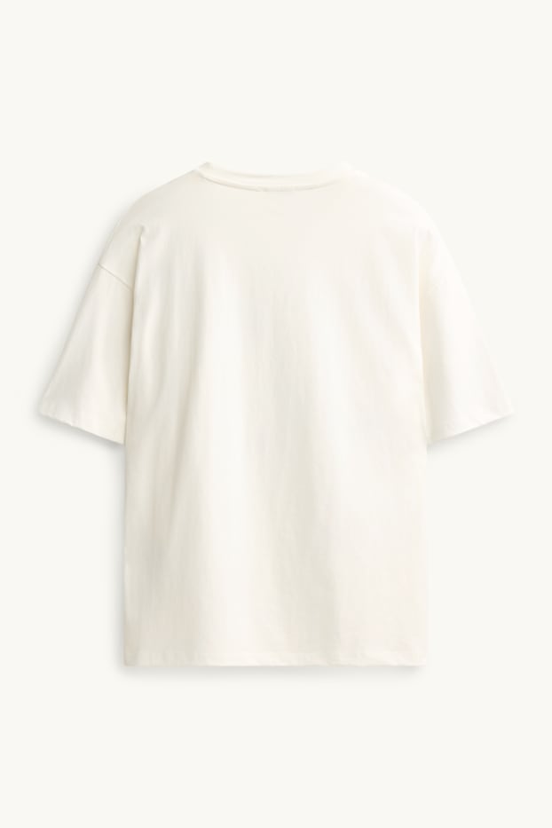 Femmes - T-shirt - crème