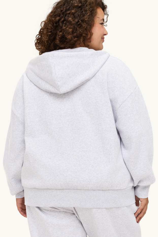 Women - Zip-through hoodie - light gray-melange