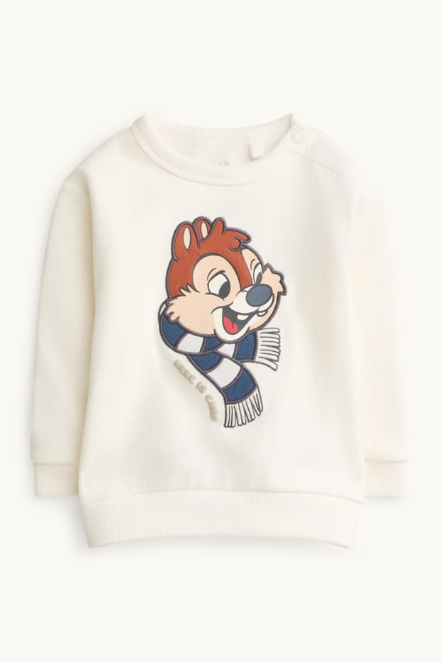 Baby Boys - Chip ‘n’ Dale - baby outfit - 2 piece - cremewhite