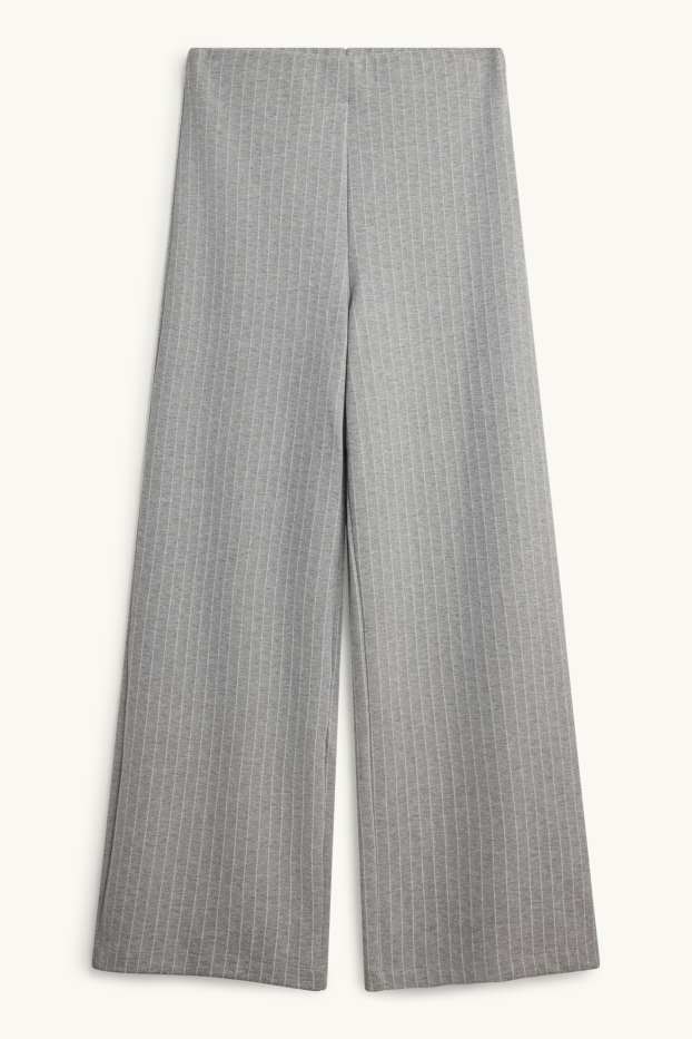 Femei - Pantaloni de trening - gri melanj