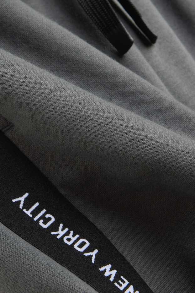 Children Boys - Joggers - gray / black