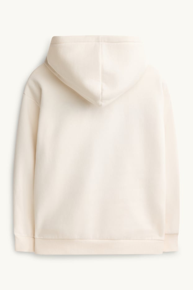 Children Girls - Sweatshirt - brown / cremewhite