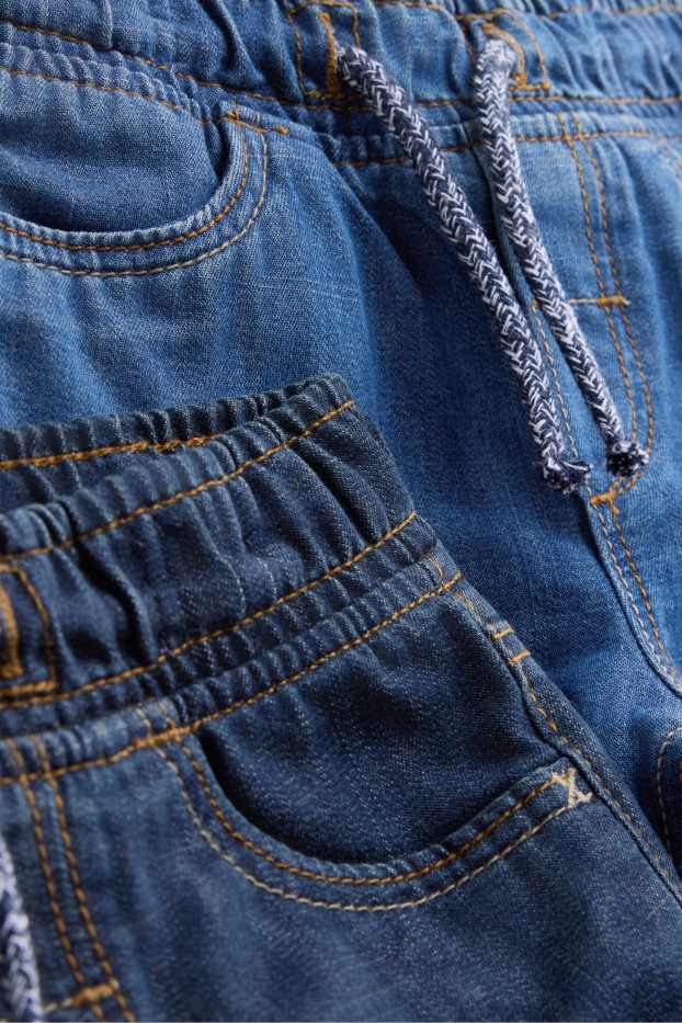 Enfants garçons - Lot de 2 - slim jean - jeans chauds - jean bleu